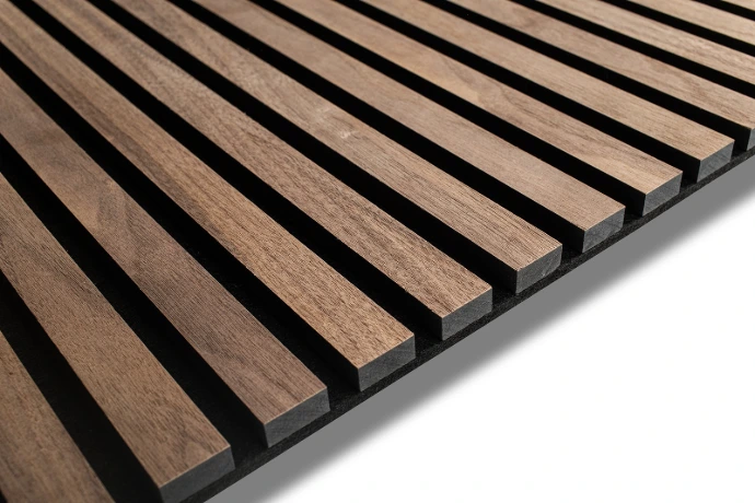 Panneau acoustique en lambris KUUKS noyer